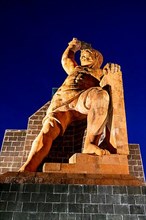 Monument Al Pipila at night, Unesco site Guanajuato
