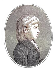 Image of Prince William at the age of nine,1806