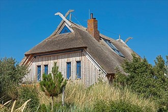 Thatched roof house, Graswarder peninsula