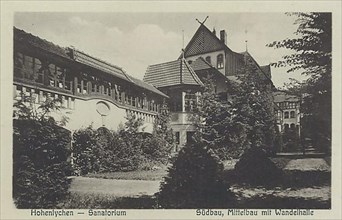 Sanatorium in Hohenlychen, district of Uckermark in the north of Brandenburg