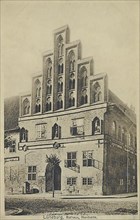 North side of the town hall in Lueneburg, Lower Saxony