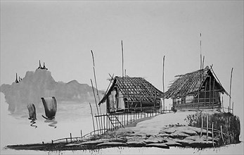 Cottages, Historic landscape in Southeast Asia