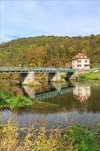 Thaya Bridge, border between Austria and the Czech Republic