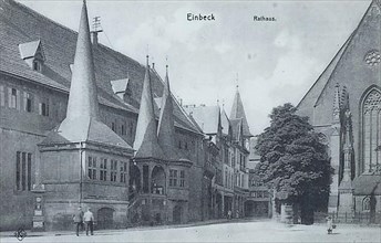 Town hall in Einbeck, county Northeim in Southern Lower Saxony