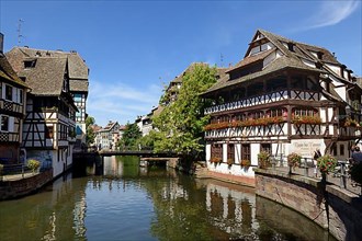 Half-timbered houses in La Petite France district, Strasbourg