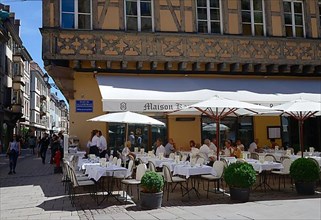 Restaurant at the Kammerzell House, Strasbourg