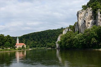 Weltenburg Monastery at the Danube Breakthrough, Altmuehltal