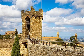 Fortress defence tower of Rocca di Montalcino, Montalcino