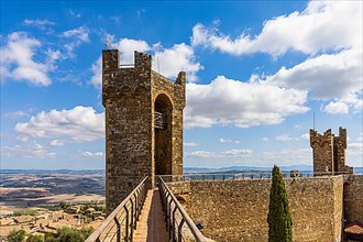 Fortress defence tower of Rocca di Montalcino, Montalcino