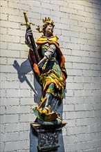 Figure of St. Catherine, Church of St. Ulrich