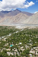 Nubra Valley with the Hunder River, Leh District
