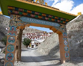 Buddhist Yellow Cap Monastery Rizong or Rhizong or Yuma Changchubling, Ladakh