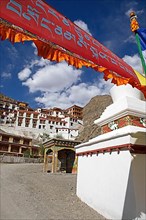 Buddhist Yellow Cap Monastery Rizong or Rhizong or Yuma Changchubling, Ladakh