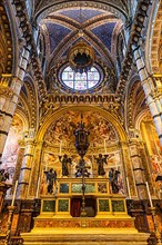 Side altar in Siena Cathedral, Siena