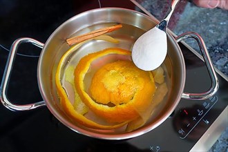 Swabian cuisine, preparation of sweet semolina dumplings