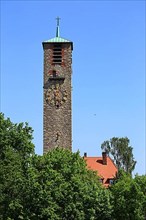 The Church of the Redeemer in the centre of Bamberg in bright sunshine. Bamberg, Upper Franconia