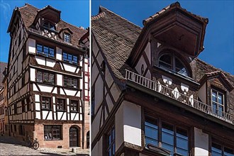 Historic half-timbered house, totally renovated by the Nuremberg Old Town Friends