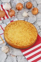 Swabian cuisine, Haertsfeld potato cake with curd dough base