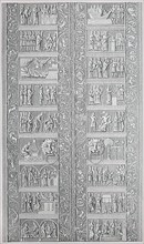 Depictions from the life of St. Adalbert, the arch reliefs on the portal of Gniezno Cathedral