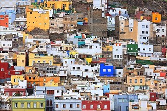 Mirador Casas de colores in Las Palmas de Gran Canaria. Las Palmas, Gran Canaria