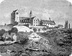 Kloster, Monastery Petersberg near Halle an der Saale