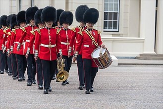 Royal Guard with Musical Instruments, Wellington Barracks