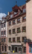 Historic residential and commercial building, completely renovated by the Altstadtfreunde Nuernberg