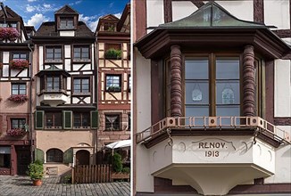 Historic half-timbered house with choir, totally renovated by the Friends of the Old Town