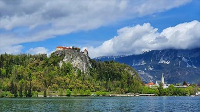 Bled Castle and Church, Lake Bled