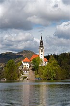 Bled Island with St. Mary's Church, Lake Bled