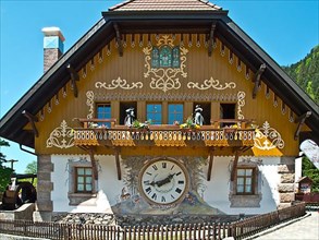 Black Forest Clock at Hofgut Sternen, Hoellensteig