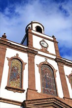 Casa Parroquial a beautiful church with triptych. Agaete, Las Palmas