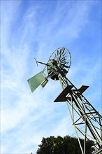 Hystorical town centre of Agueimes, here an old windmill. Las Palmas