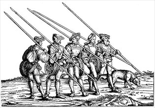The Chamois Hunters, Group of Maximilian I on the Hunt