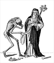 Death and the Abbess, from Dance of Death