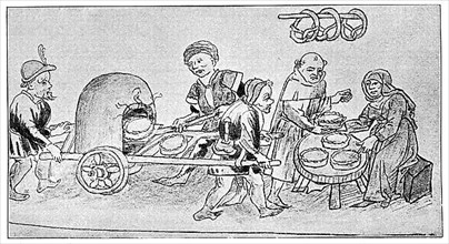 Foreign bread bakers in the Konstanzer Strasse at the time of the Council, early 15th century