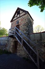 Historic town wall of Bad Saulgau. Sigmaringen, Tuebingen