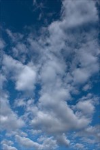 Stratocumulus clouds, Bavaria