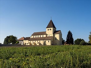 St. George's Catholic Parish Church, a late Carolingian and Ottonian church building in Oberzell on the island of Reichenau