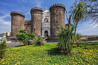 Castel Nuovo at the harbour, Naples