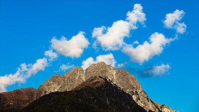 Spring clouds over the Ifinger Peak, Merano 2000