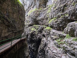 Breitachklamm gorge near Oberstdorf, Oberallgaeu