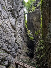 Breitachklamm gorge near Oberstdorf, Oberallgaeu