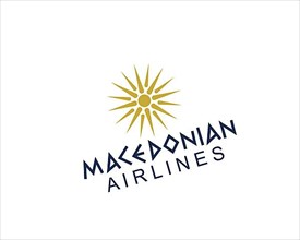 Macedonian Airline, rotated logo