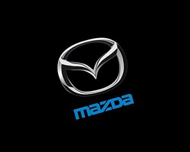 Mazda, rotated logo