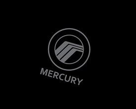 Mercury automobile, rotated logo
