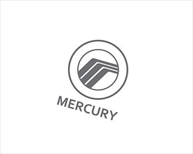 Mercury automobile, rotated logo