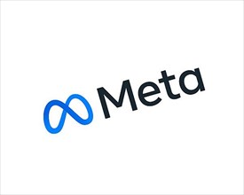 Meta Platforms, rotated logo
