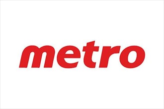 Metro Inc. logo, White background