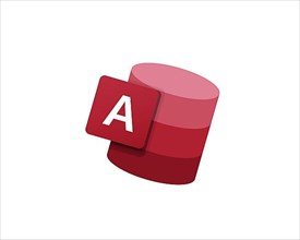 Microsoft Access, rotated logo